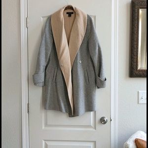 TAHARI wool blend coat